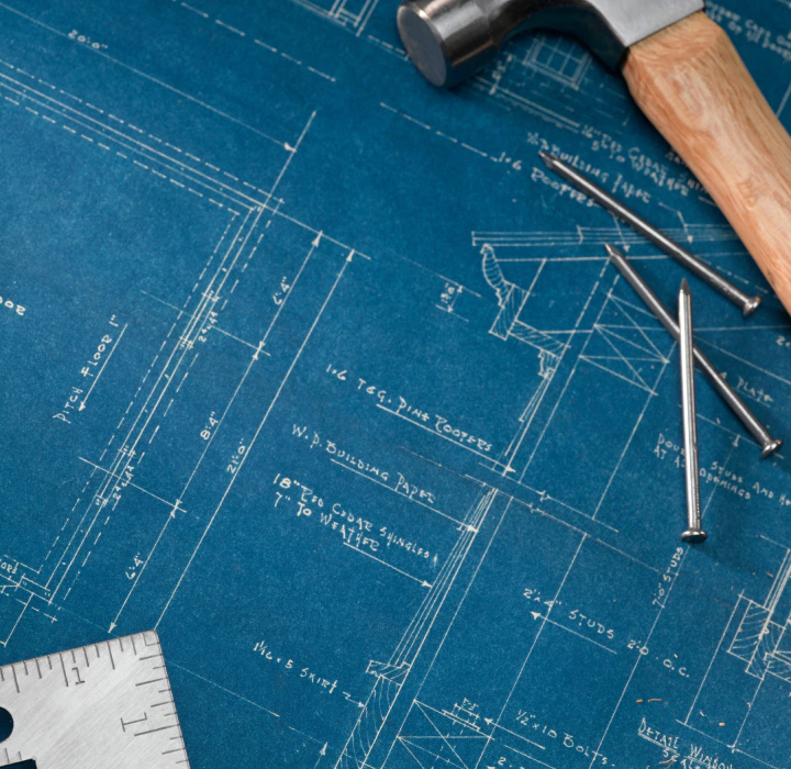 commercial building renovation blueprint buda tx